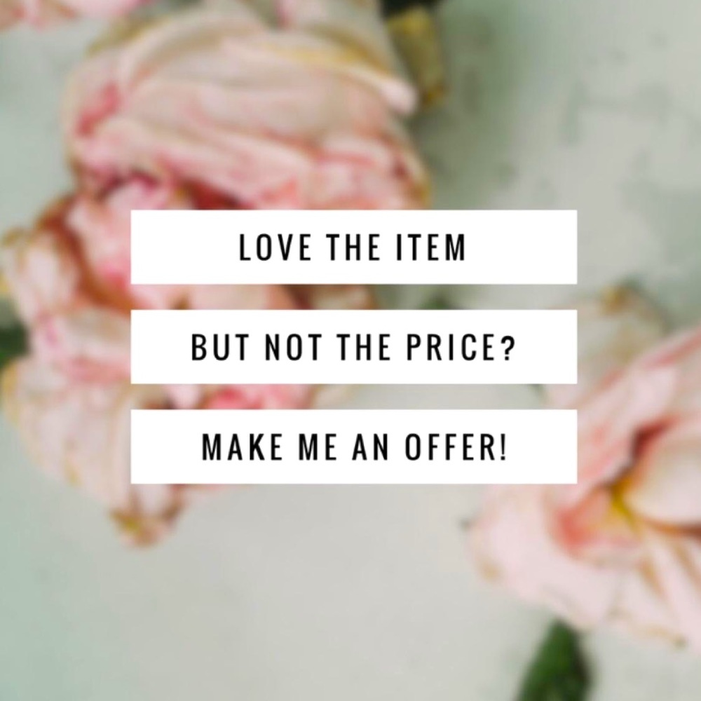 Make an offer!!!🤍💗